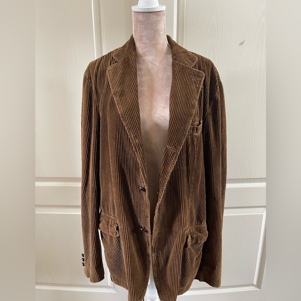 Abercrombie & Fitch Brown Corduroy Blazer - Men’s Medium